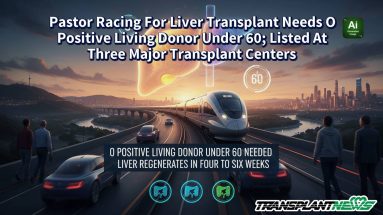 Pastor Racing For Liver Transplant Needs O Positive Living Donor Under 60; Listed At Three Major Transplant Centers