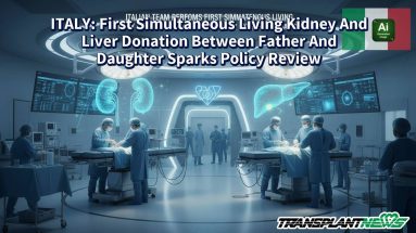 ITALY: First Simultaneous Living Kidney And Liver Donation Between Father And Daughter Sparks Policy Review