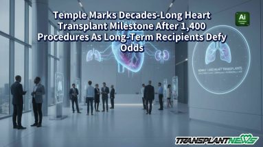 Temple Marks Decades-Long Heart Transplant Milestone After 1,400 Procedures As Long-Term Recipients Defy Odds