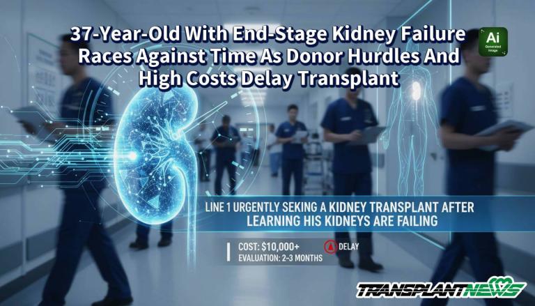 37-Year-Old With End-Stage Kidney Failure Races Against Time As Donor Hurdles And High Costs Delay Transplant