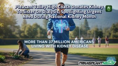 Pleasant Valley High Coach Donates Kidney To Sister On Dialysis, Spotlighting Urgent Need During National Kidney Month