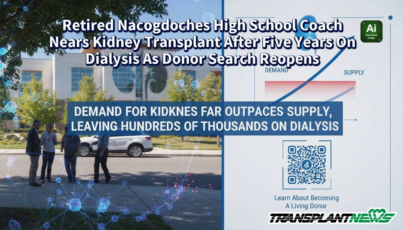 Retired Nacogdoches High School Coach Nears Kidney Transplant After Five Years On Dialysis As Donor Search Reopens
