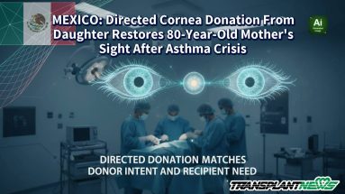 MEXICO: Directed Cornea Donation From Daughter Restores 80-Year-Old Mother’s Sight After Asthma Crisis