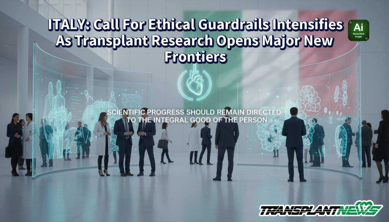ITALY: Call For Ethical Guardrails Intensifies As Transplant Research Opens Major New Frontiers