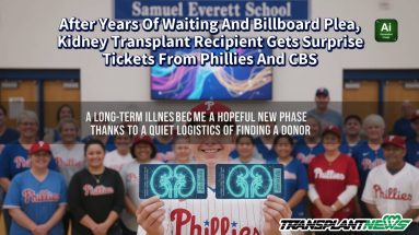 After Years Of Waiting And Billboard Plea, Kidney Transplant Recipient Gets Surprise Tickets From Phillies And CBS