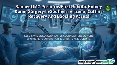 Banner UMC Performs First Robotic Kidney Donor Surgery In Southern Arizona, Cutting Recovery And Boosting Access