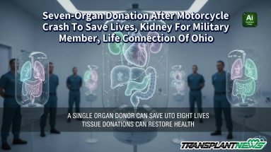 Seven-Organ Donation After Motorcycle Crash To Save Lives, Kidney For Military Member, Life Connection Of Ohio