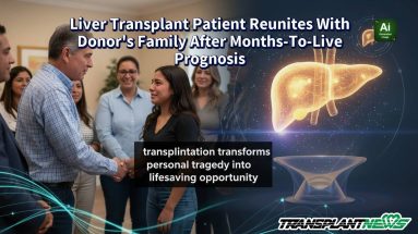 Liver Transplant Patient Reunites With Donor’s Family After Months-To-Live Prognosis