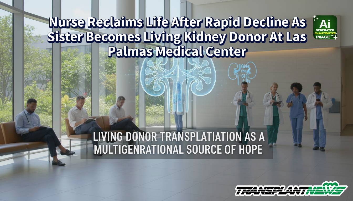 Nurse Reclaims Life After Rapid Decline As Sister Becomes Living Kidney Donor At Las Palmas Medical Center