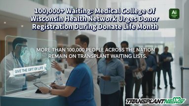 100,000+ Waiting: Medical College Of Wisconsin Health Network Urges Donor Registration During Donate Life Month