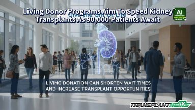 Living Donor Programs Aim To Speed Kidney Transplants As 90,000 Patients Await Living Donor Programs Aim To Speed Kidney Transplants As 90,000 Patients Await