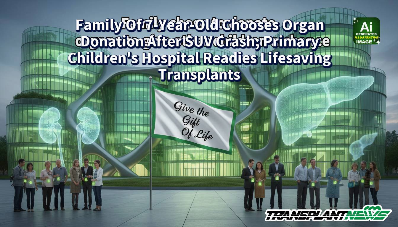 Family Of 7-Year-Old Chooses Organ Donation After SUV Crash; Primary Children's Hospital Readies Lifesaving Transplants