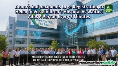 Donors And Recipients Urge Registration At Helen DeVos Children’s Hospital As Waitlist Adds A Person Every 8 Minutes