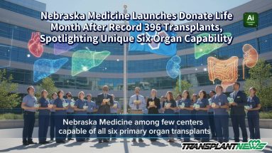 Nebraska Medicine Launches Donate Life Month After Record 396 Transplants, Spotlighting Unique Six Organ Capability