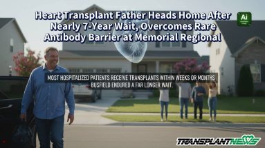 Heart Transplant Father Heads Home After Nearly 7-Year Wait, Overcomes Rare Antibody Barrier at Memorial Regional