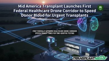 Mid America Transplant Launches First Federal Healthcare Drone Corridor to Speed Donor Blood for Urgent Transplants Mid America Transplant Launches First Federal Healthcare Drone Corridor to Speed Donor Blood for Urgent Transplants
