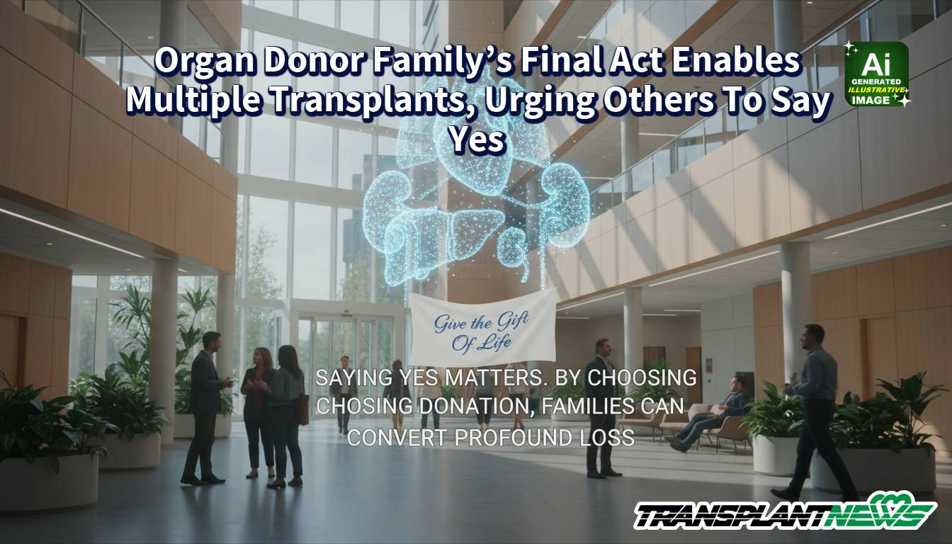 Organ Donor Family’s Final Act Enables Multiple Transplants, Urging Others To Say Yes