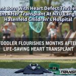 Infant Born With Heart Defect Thrives Six Months After Transplant At NYU Langone’s Hasenfeld Children’s Hospital