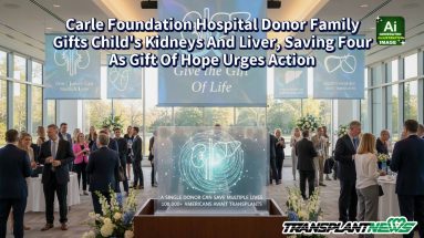 Carle Foundation Hospital Donor Family Gifts Child’s Kidneys And Liver, Saving Four As Gift Of Hope Urges Action
