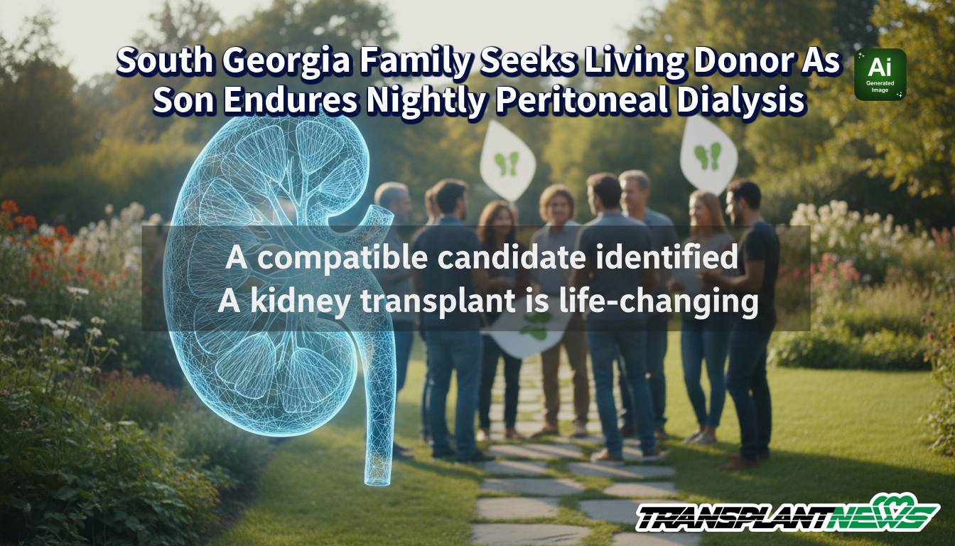 South Georgia Family Seeks Living Donor As Son Endures Nightly Peritoneal Dialysis