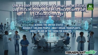 UW Health: 108,000 On Transplant Waitlist, Logistics Missteps And Misconceptions Fuel Critical Shortage