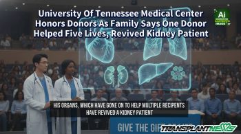 University Of Tennessee Medical Center Honors Donors As Family Says One Donor Helped Five Lives, Revived Kidney Patient