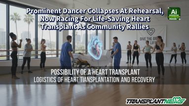 Prominent Dancer Collapses At Rehearsal, Now Racing For Life-Saving Heart Transplant As Community Rallies