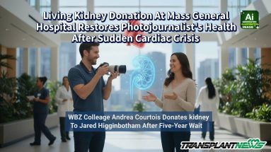 Living Kidney Donation At Mass General Hospital Restores Photojournalist’s Health After Sudden Cardiac Crisis