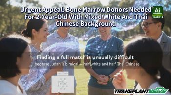 Urgent Appeal: Bone Marrow Donors Needed For 2-Year-Old With Mixed White And Thai Chinese Background
