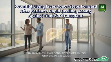 Potential Living Liver Donor Steps Forward After Patient’s Rapid Decline, Racing Against Time For Transplant