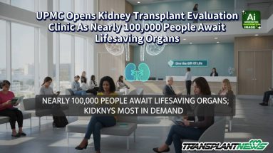 UPMC Opens Kidney Transplant Evaluation Clinic As Nearly 100,000 People Await Lifesaving Organs