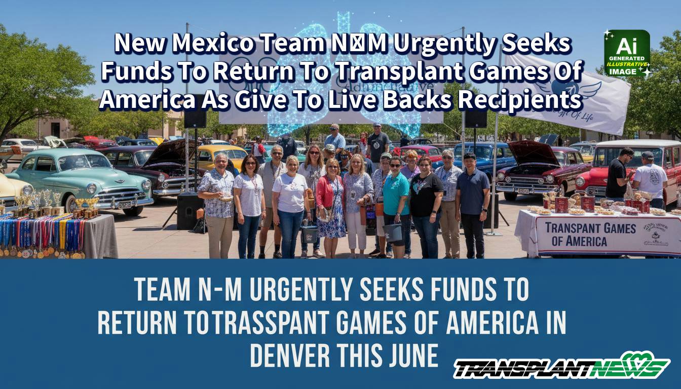 New Mexico Team N‑M Urgently Seeks Funds To Return To Transplant Games Of America As Give To Live Backs Recipients