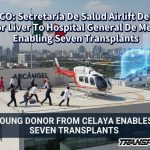 MEXICO: Secretaría De Salud Airlift Delivers Donor Liver To Hospital General De México, Enabling Seven Transplants