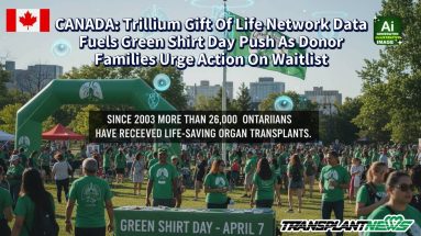 CANADA: Trillium Gift Of Life Network Data Fuels Green Shirt Day Push As Donor Families Urge Action On Waitlist