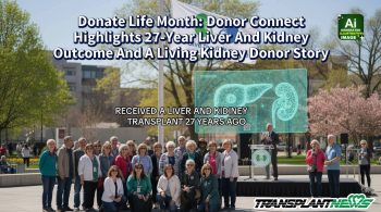 Donate Life Month: Donor Connect Highlights 27-Year Liver And Kidney Outcome And A Living Kidney Donor Story