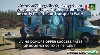 CANADA: Kidney Check, Living Donor Programs And New Anti Rejection Tools Intensify Push To Cut Transplant Waits