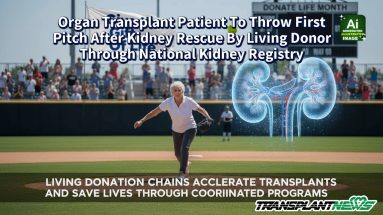 Organ Transplant Patient To Throw First Pitch After Kidney Rescue By Living Donor Through National Kidney Registry