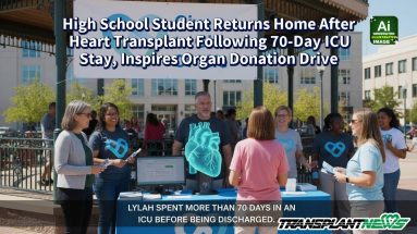 High School Student Returns Home After Heart Transplant Following 70-Day ICU Stay, Inspires Organ Donation Drive