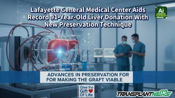 Lafayette General Medical Center Aids Record 91-Year-Old Liver Donation With New Preservation Technique
