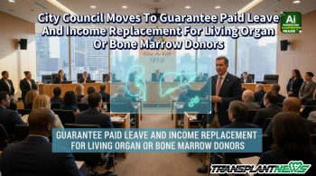 City Council Moves To Guarantee Paid Leave And Income Replacement For Living Organ Or Bone Marrow Donors