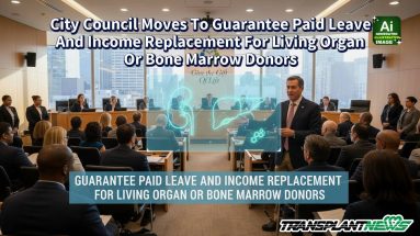 City Council Moves To Guarantee Paid Leave And Income Replacement For Living Organ Or Bone Marrow Donors