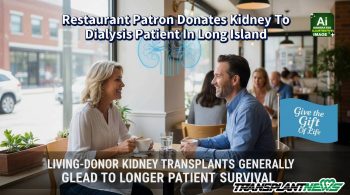 Restaurant Patron Donates Kidney To Dialysis Patient In Long Island