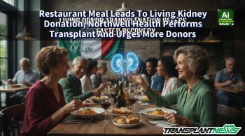 Restaurant Meal Leads To Living Kidney Donation, Northwell Health Performs Transplant And Urges More Donors