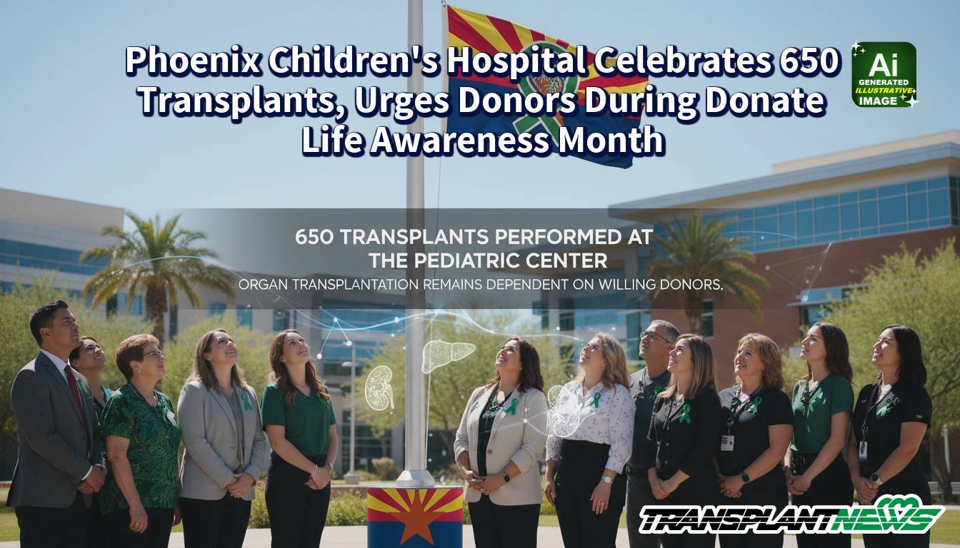 Phoenix Children’s Hospital Celebrates 650 Transplants, Urges Donors During Donate Life Awareness Month