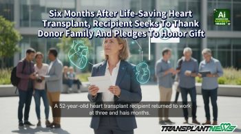 Six Months After Life-Saving Heart Transplant, Recipient Seeks To Thank Donor Family And Pledges To Honor Gift