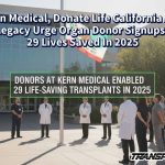 Kern Medical, Donate Life California And One Legacy Urge Organ Donor Signups After 29 Lives Saved In 2025