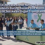 UNLV, Nevada Donor Network Mobilize Students During Donate Life Month As 108,000 Await Organ Transplants