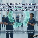 University Health Transplant Institute Performs First Seven Way Liver Paired Exchange, Unlocks Seven Transplants