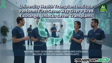 University Health Transplant Institute Performs First Seven Way Liver Paired Exchange, Unlocks Seven Transplants