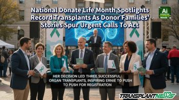 National Donate Life Month Spotlights Record Transplants As Donor Families’ Stories Spur Urgent Calls To Act
